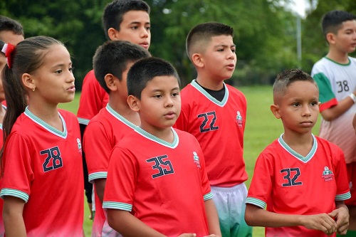 Encuentro deportivo en Saravena